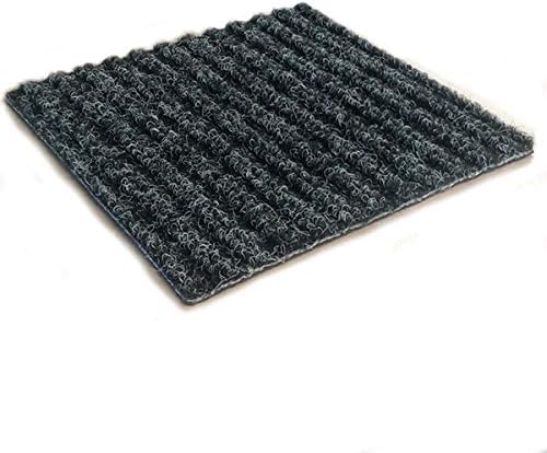 KOECKRITZ Heavy Duty Durable All Weather Indoor/Outdoor Non Slip Entrance Mat Rugs and Runners for Office Business Building Home Garage Front Door (4' x 12', Charcoal)