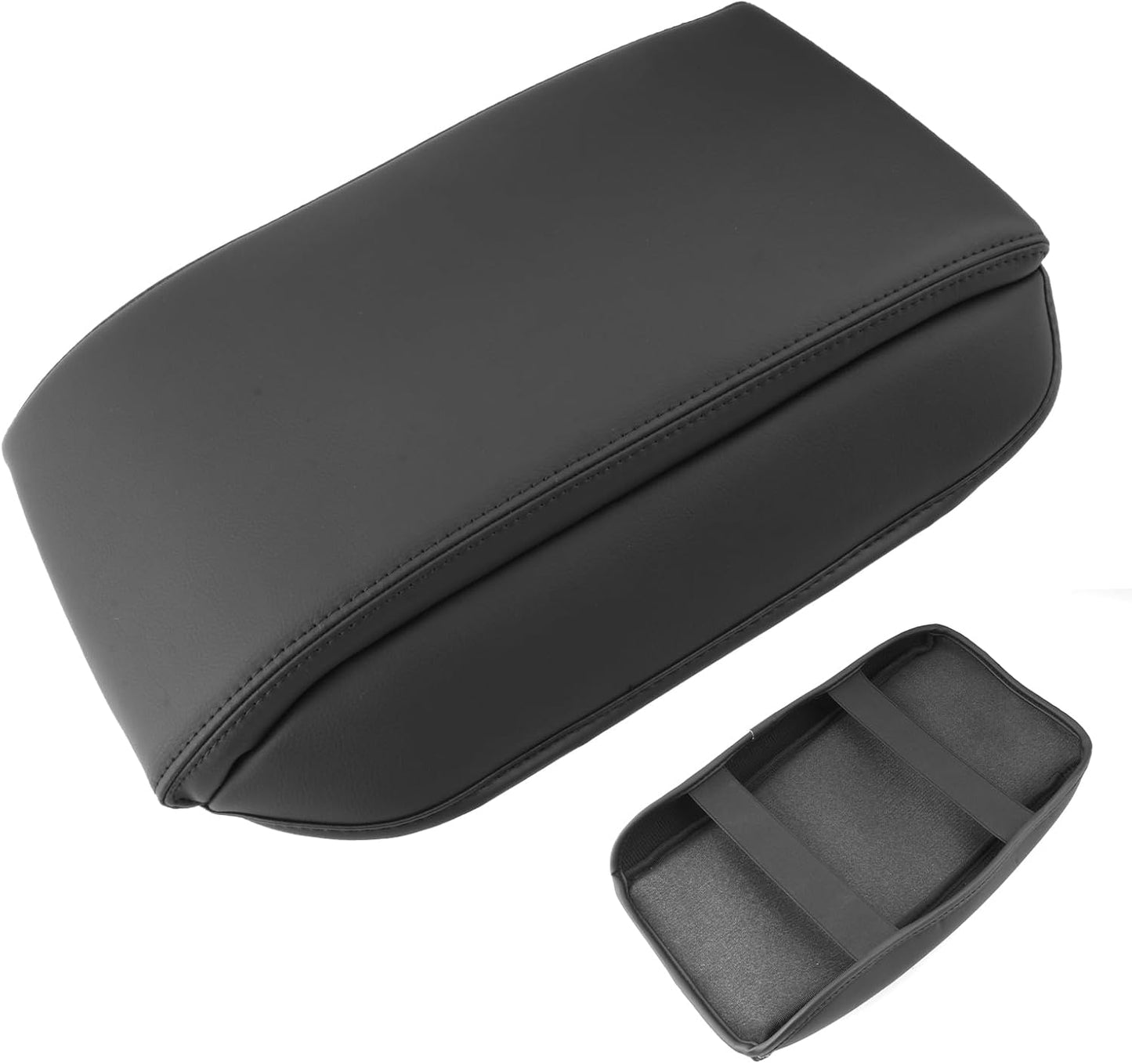 SXCY for 2024 2025 Land Cruiser Armrest Cover for Toyota Land Cruiser 2025 Center Console Cover 2024 2025 Land Cruiser Center Console Cover for 2025 Land Cruiser (Black Line (Pad))