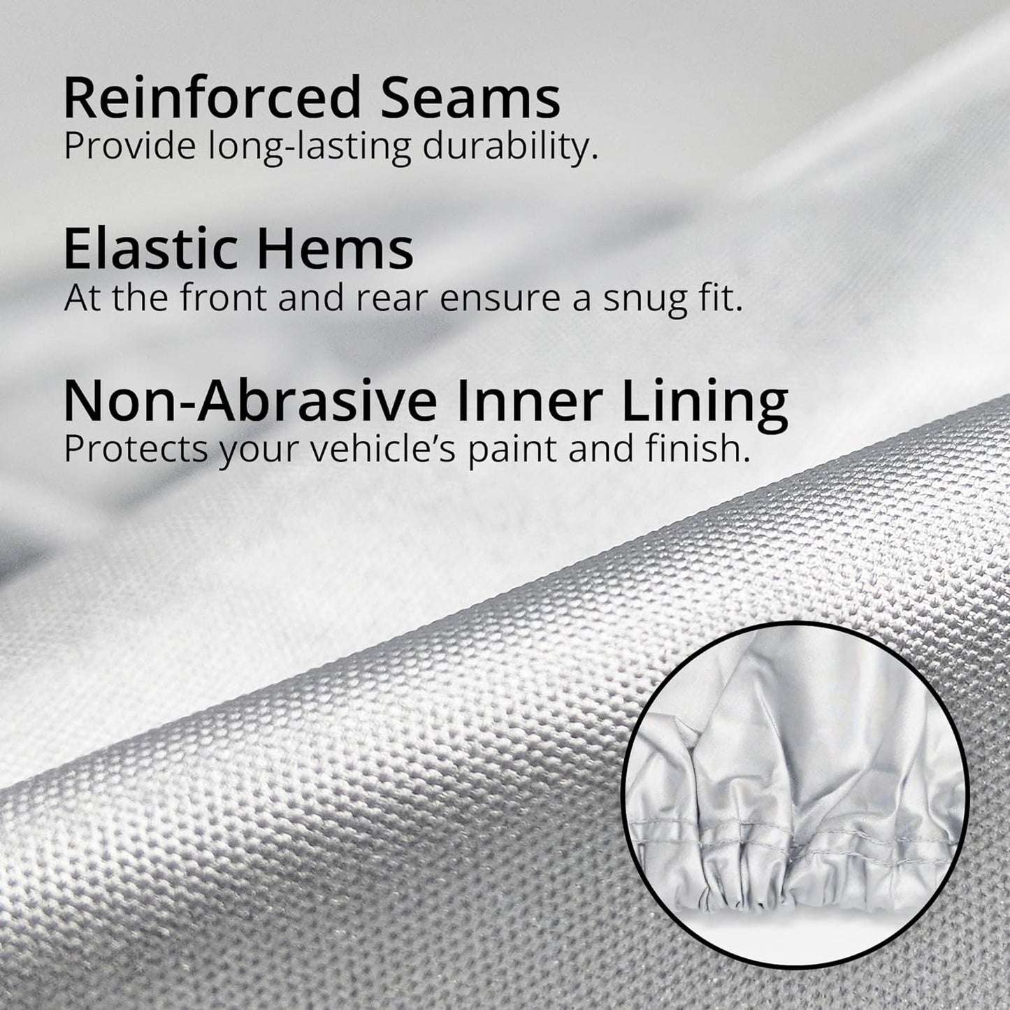 Car Covers Weatherproof Max Truck Cover & Warranty Compatible with Ford 1993-2004 F-150 Regular Cab, 6.5 with Camper Shell– Outdoor Cover, Prevents Theft with Cable Lock