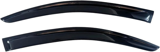 KPY Window Rain Guards Vent Visors Shades for 2002-2008 Dodge Ram 1500 Standard Cab, Window Wind Deflectors Shield for 2003-2009 Ram 2500 3500, 2003 2004 2005 2006 2007 2008 2009 (Standard Cab Only)