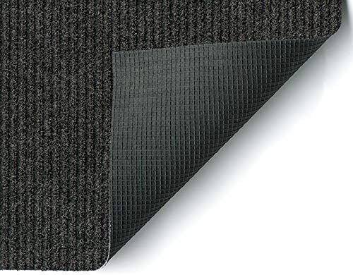KOECKRITZ Heavy Duty Durable All Weather Indoor/Outdoor Non Slip Entrance Mat Rugs and Runners for Office Business Building Home Garage Front Door (6' x 18', Charcoal)