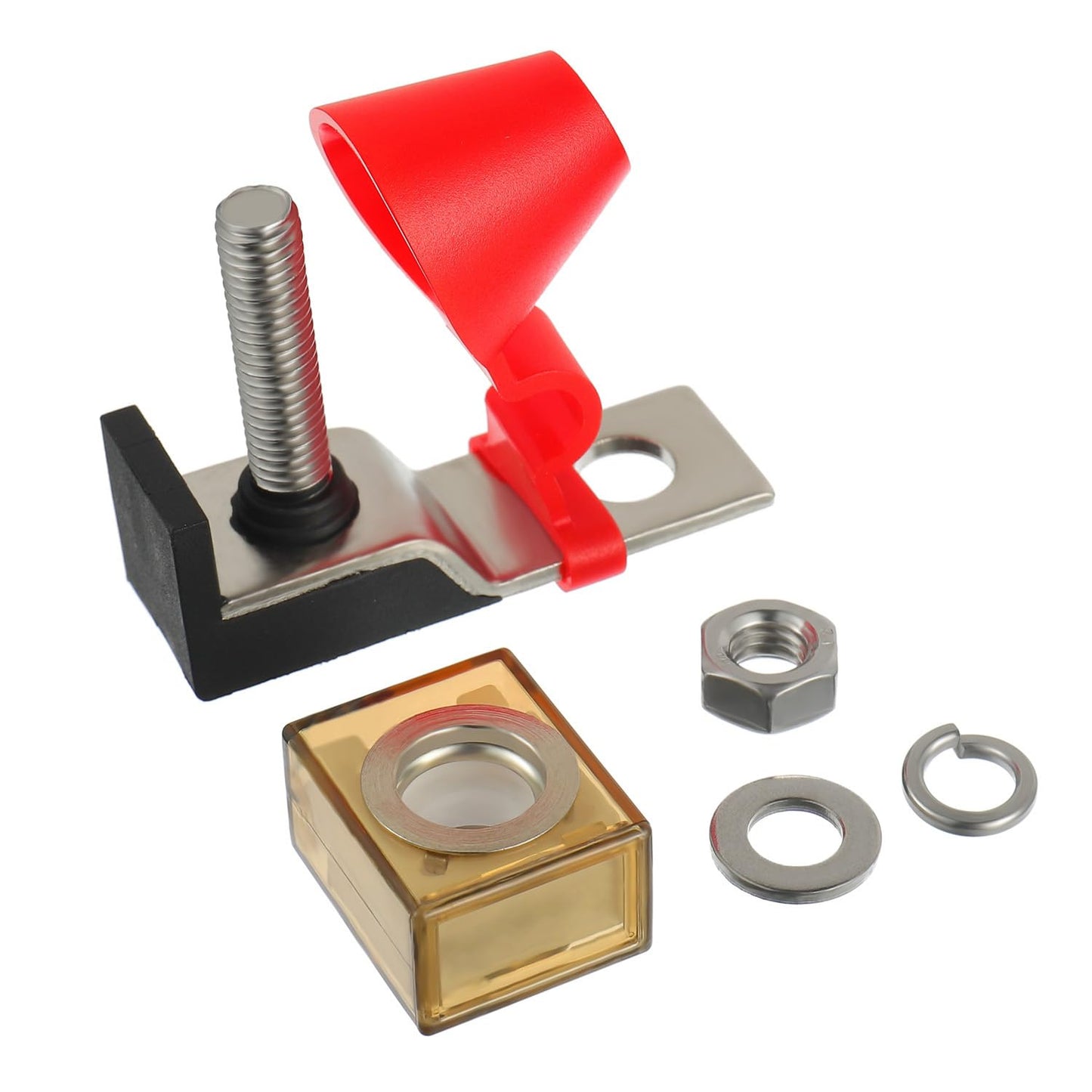 Marine Rated Battery Fuse 58V DC Max 100A IP66 Waterproof Fuse Holder 100A