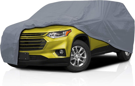 Supreme Full Car Cover - Semi Custom Fit for Equinox 2018-present SUV 4-Door | All-Weather Protection: Waterproof, Dustproof, Windproof, UV-Resistant | Includes Accessories
