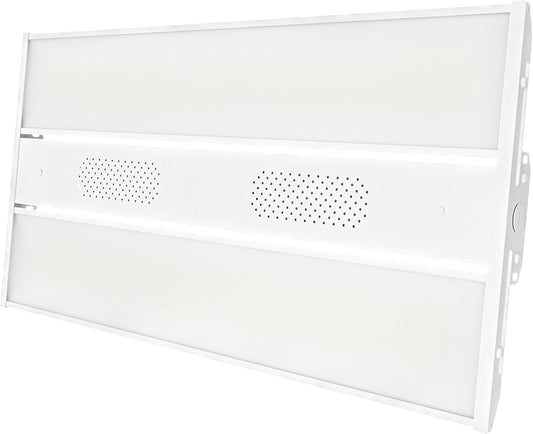 CINOTON 2FT 150W LED Shop Light with 20250LM, 0-10V Dimmable Linear High Bay Lighting with 5000K, 120-277V 135LM/W Commercial Hanging Lights for Garage Office Warehouse Workshop Factory UL Listed