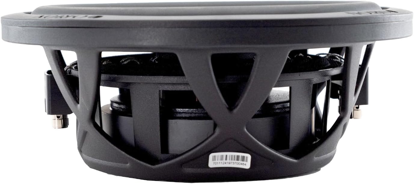 ORION XTR Series XTR10SWD2 Shallow Mount 10” Car Subwoofer, 1600W Max Power, 400W RMS, Dual 2 Ohm, UV Coated Cone, NBR Surround – Compact Slim Subwoofer for Clean Bass in Tight Car Audio Installs