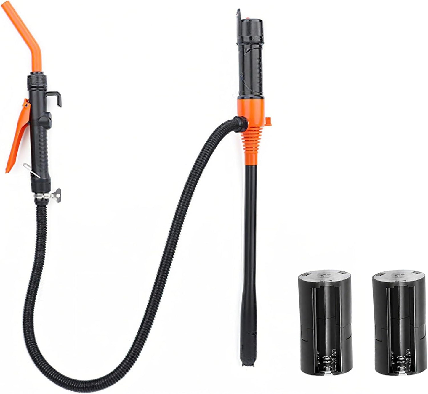 Portable Power Battery Pump - Battery Powered Siphon Fuel Transfer Pump, Siphon Pump for Gasoline, Fuel, Diesel, Water Universal Fit for Gasoline, Car, Portable Fuel Transfer Pump