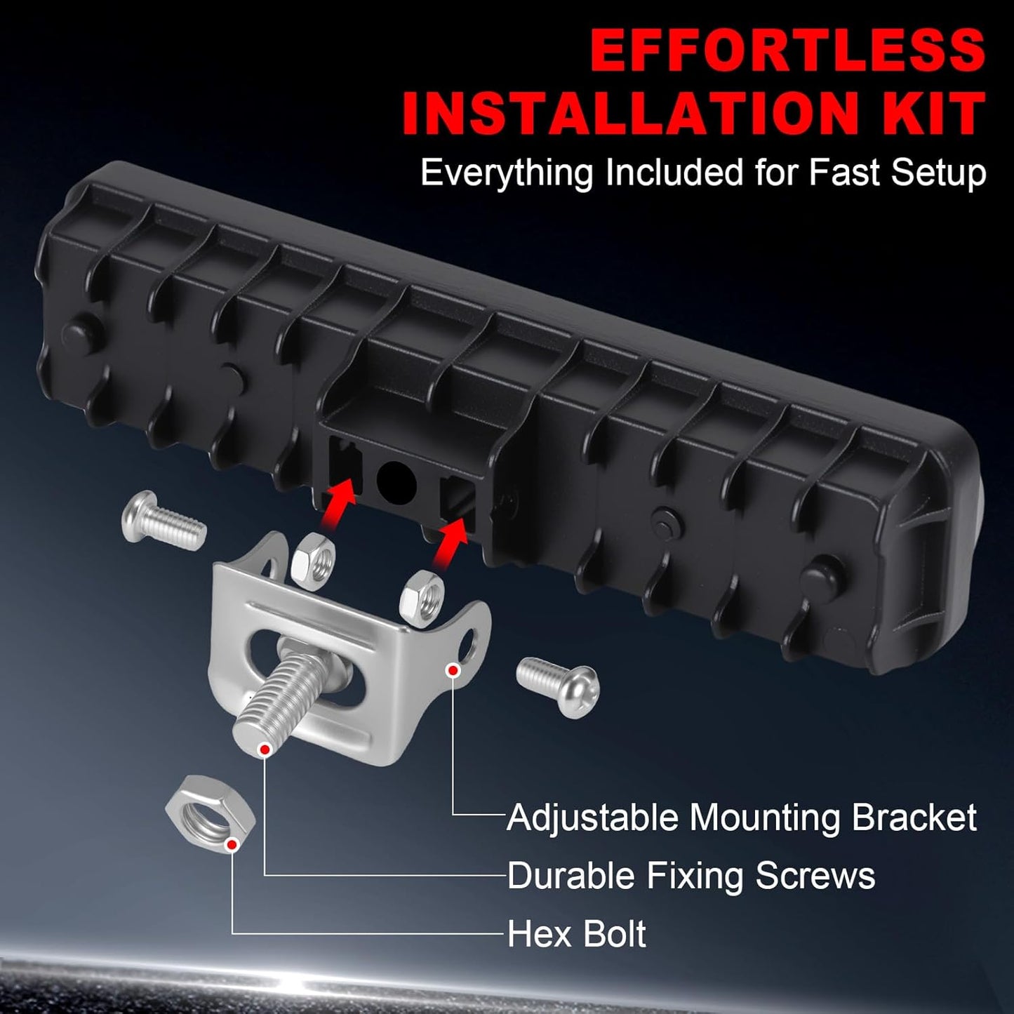 LED Forklift Safety Light Red for AGV Automated Guided Vehicle, Forklift Truck, Industrial Lift, Warehouse Safety, IP67 Waterproof, Aluminum Housing (2PCS)