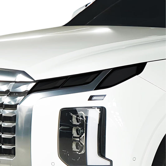BOGAR TECH DESIGNS Full Headlight Head Light Tint Kit Compatible with Hyundai Palisade 2023-2025, Dark Smoke
