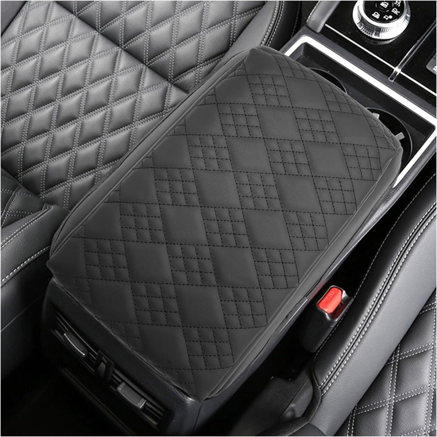 SXCY for 2025 Mitsubishi Outlander Sport Armrest Cover Pad for 2025 Mitsubishi Outlander Sport Accessories 2025 Outlander Sport Center Console Cover 2025 Outlander Sport Middle Console Cover Cushion