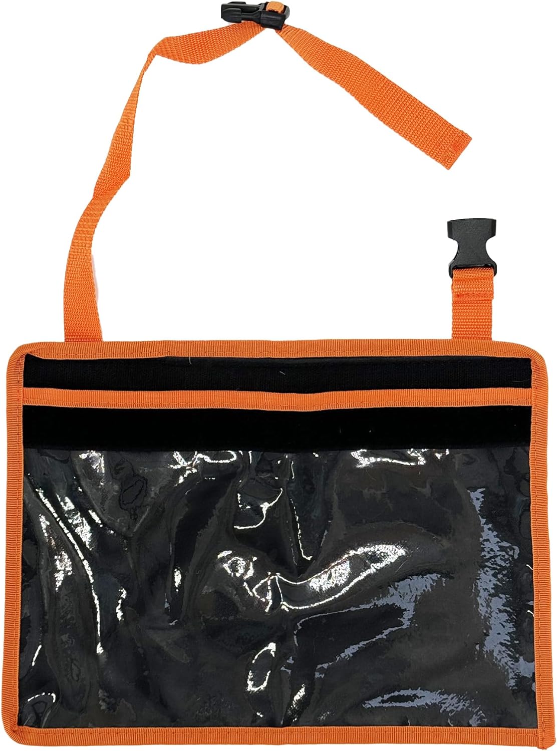 License Plate Holder with Hanging Strap, Test Drive Tag Bag, Dealer Plates License Frame Cover, for Car SUV Truck (Orange, 3)