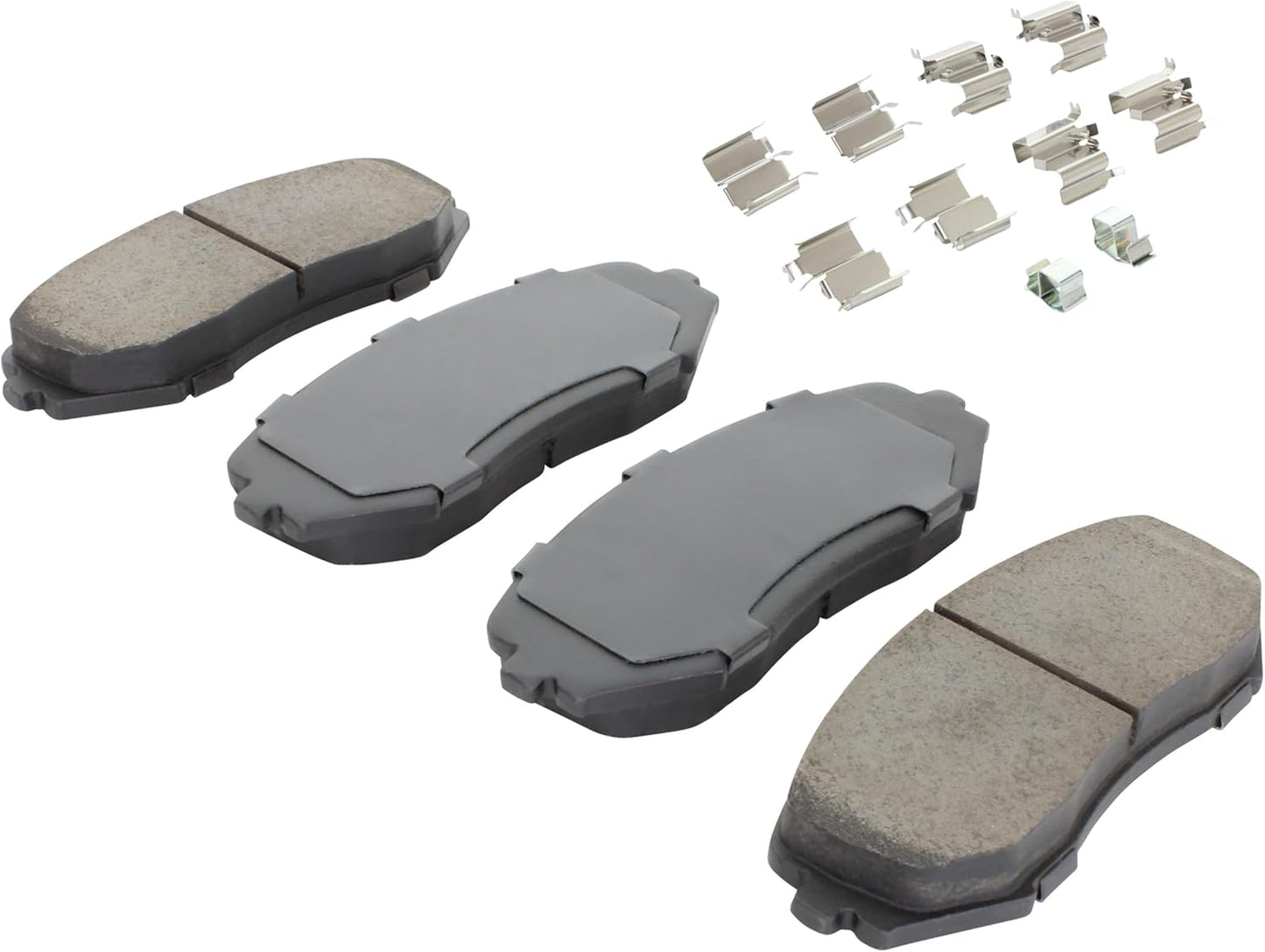 Premium Semi-Metallic Front Brake Pads (1001-1188M) Compatible with Suzuki Grand Vitara 2006-2013