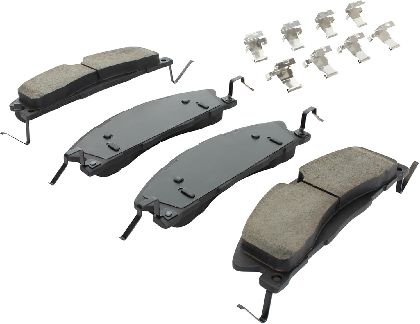 Premium Semi-Metallic Front Brake Pads (1001-1611AM) Compatible with 2013-2019 Ford (Explorer/Police Interceptor Sedan/Police Interceptor Utility/Special Service Police Sedan/Taurus)