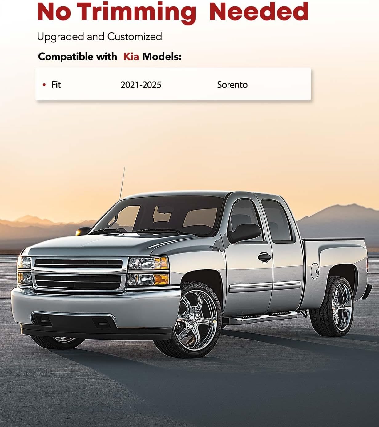 YHTAUTO Floor Mats & Cargo Mat Compatible with Kia Sorento 2021-2025, TPE All Weather Car Mats Waterproof Anti-Slip Odorless Floor Liner, Sorento Accessories Full Set Liner