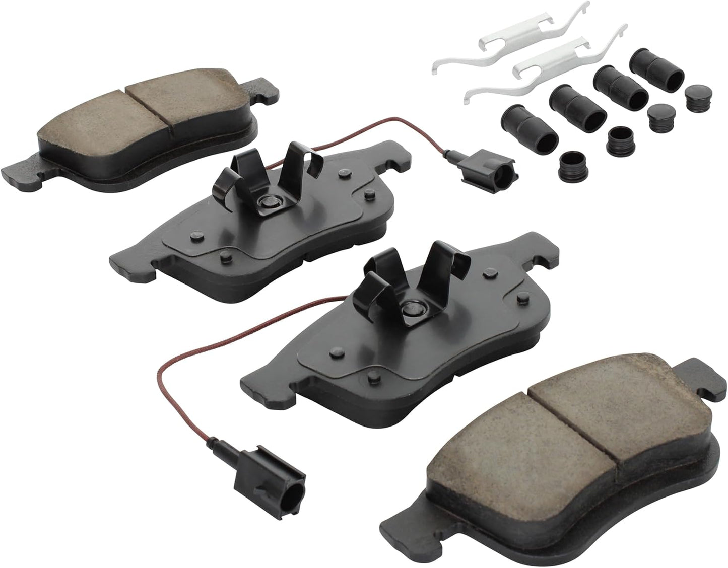 Premium Ceramic Front Brake Pads (1001-1721AC) Compatible with Ram ProMaster City 2015-2022