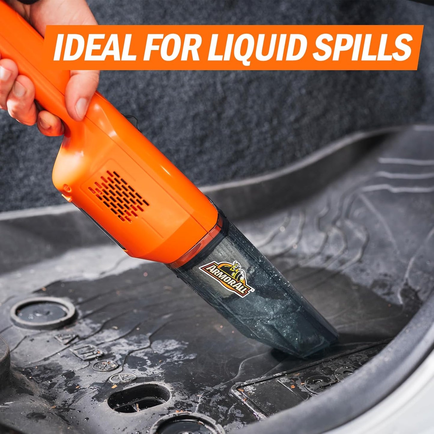 Armor All AA12V2 0903 Car Vac, Compact, Orange