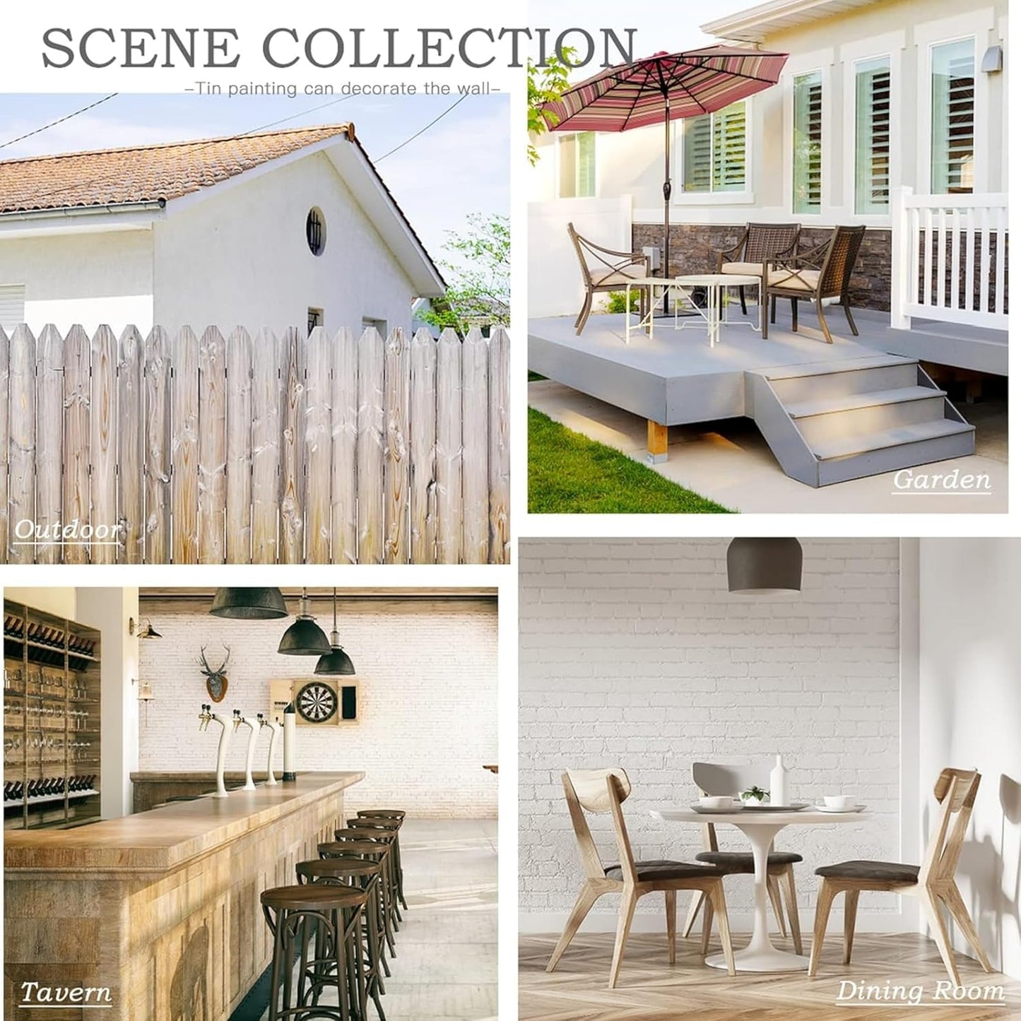 STAIRS Vintage Metal Tin Sign License Plate Bar Cafe Garage Cave Home Room Wall Bathroom Farmhouse Garden Porch Patio Decor, 12 x 6 Inch