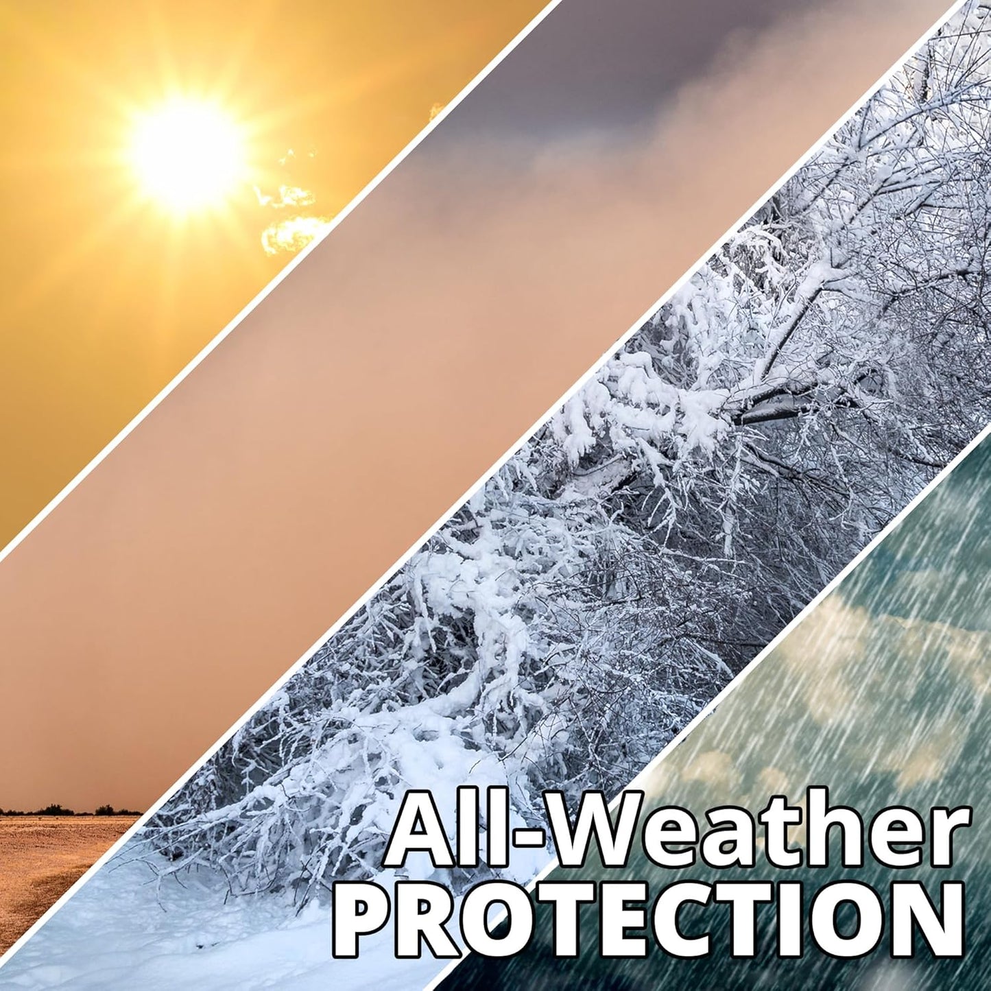 Car Covers Weatherproof Max Truck Cover & Warranty Compatible with Ford 1990-2019 F-150 Regular Cab, 6.5 with Camper Shell– Outdoor Cover, Prevents Theft with Cable Lock