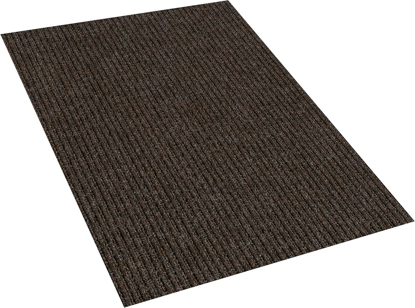 KOECKRITZ Heavy Duty Durable All Weather Indoor/Outdoor Non Slip Entrance Mat Rugs and Runners for Office Business Building Home Garage Front Door (4' x 18', Brick)